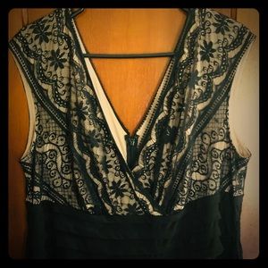 Formal knee-length dress